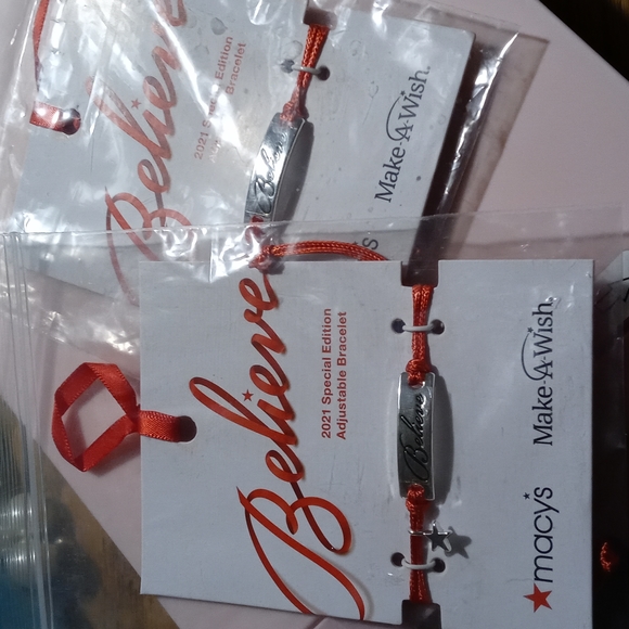 Macy's 2021 make a wish bracelets **bundle of 2** - Picture 1 of 2